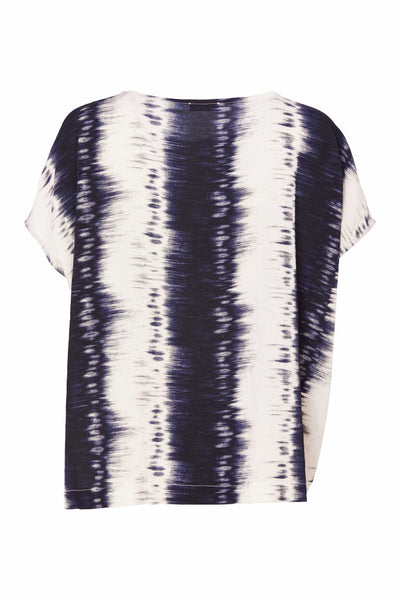 Naya Vertical Blurred Stripe Top