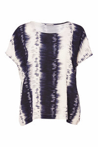 Naya Vertical Blurred Stripe Top