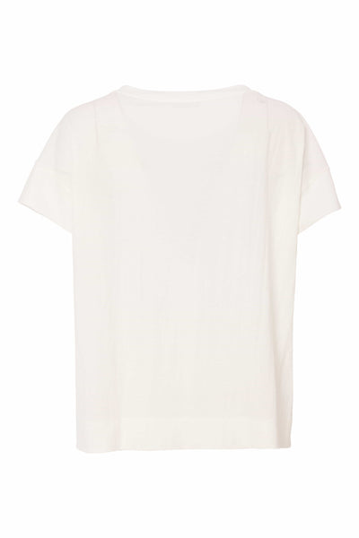 Naya Round Neck Button Top