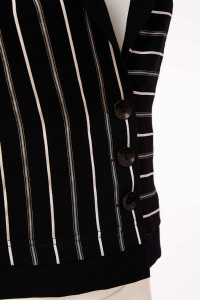 Naya Striped Waistcoat Jacket