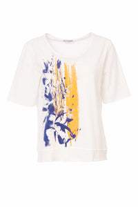 Naya Placement T-Shirt with Colour