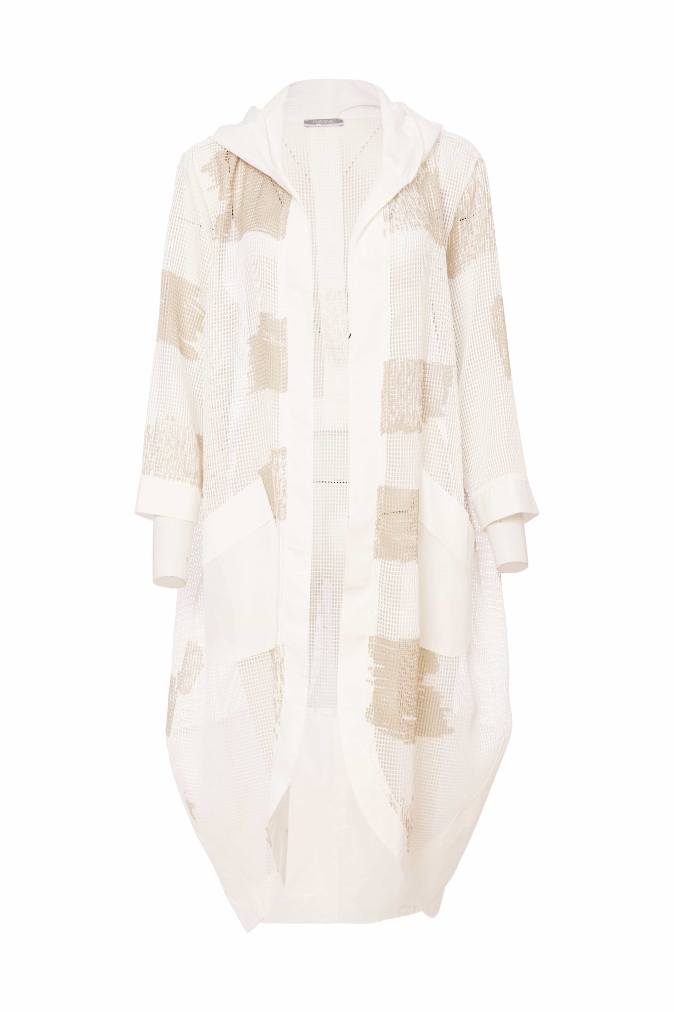 Naya Mesh Faded Print Jacket