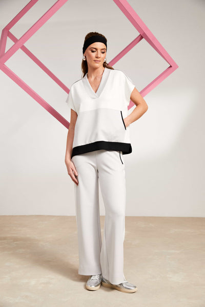 Naya Trouser With Contrast Panel