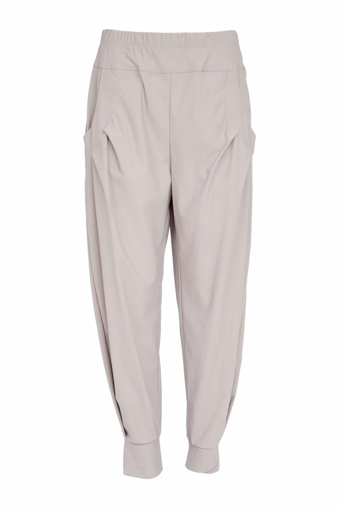 Naya Tuck Trouser-Taupe