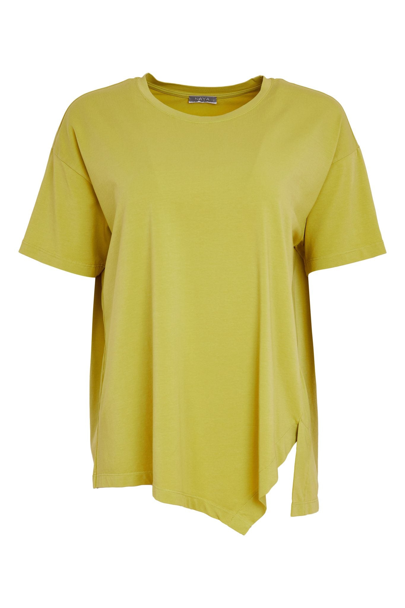 Naya Jersey Top With Cut Out Detail At Hem Oasis