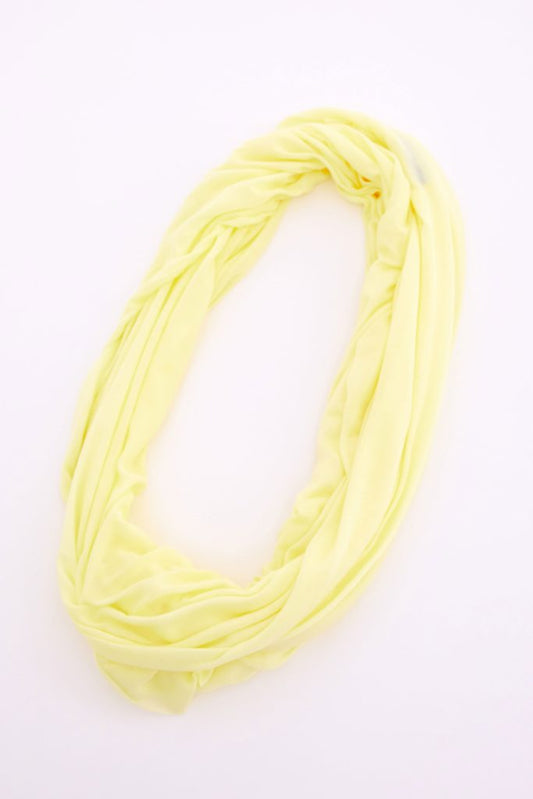 Naya Soft Jersey Neck Scarf Lemon