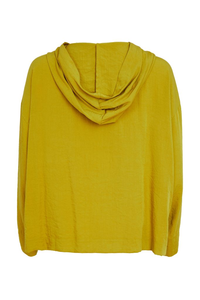 Naya Hooded Soft Top With Front Pocket Detail Oasis