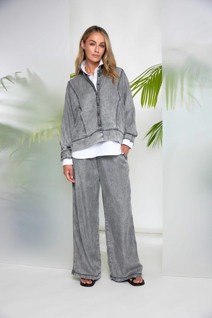 Naya Washed Effect Tencel Jacket