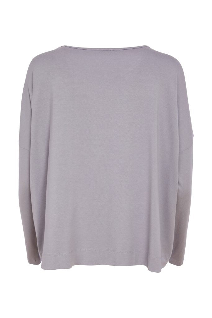 Naya Placement Print Top Dove