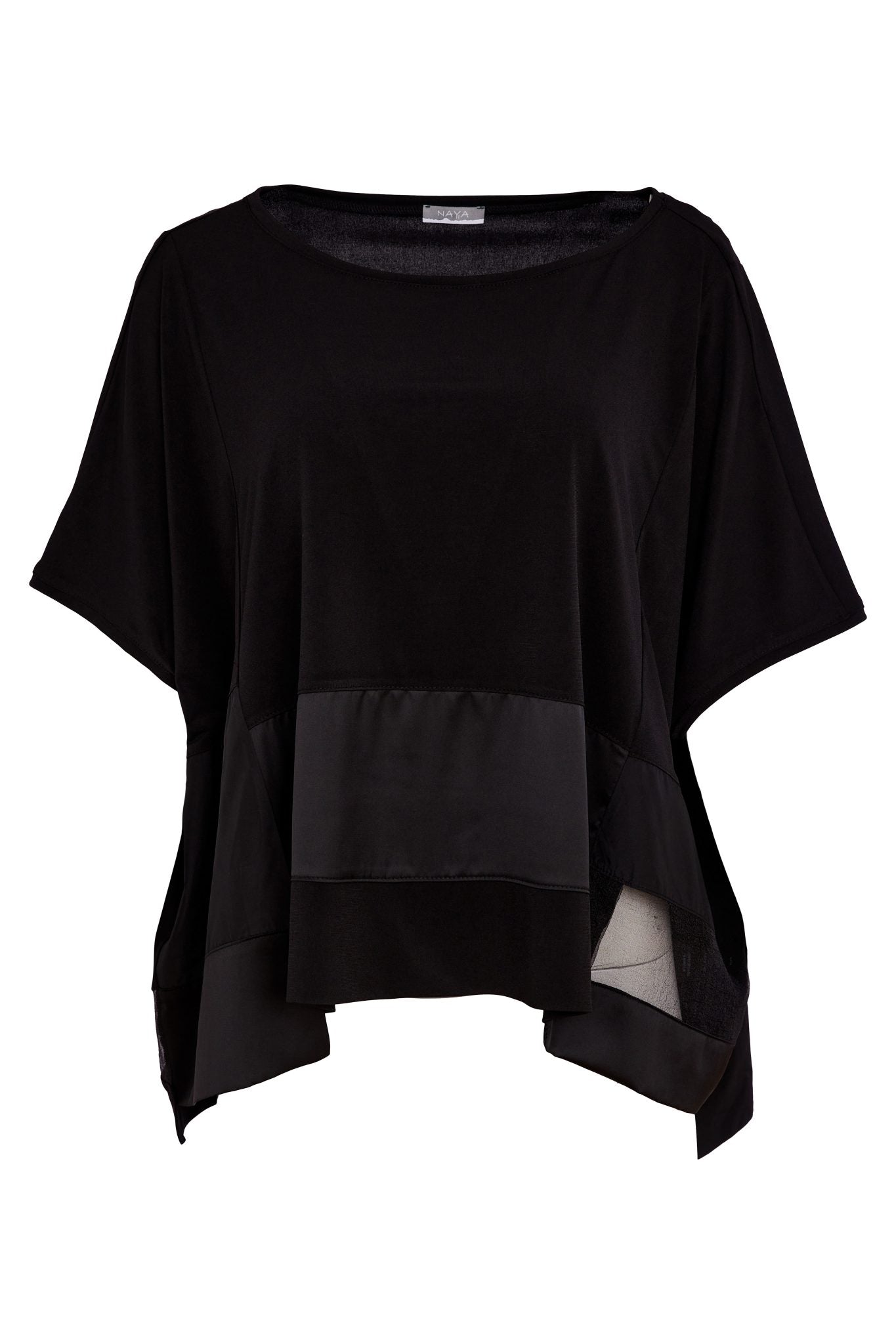 Naya Square Shape Top With Contrast Fabric
