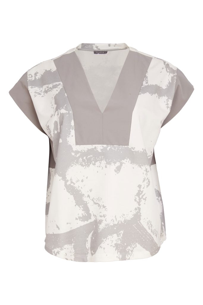 Naya Graphic Print Square Shape Top