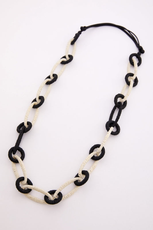 Naya Two Tone Loop Necklace