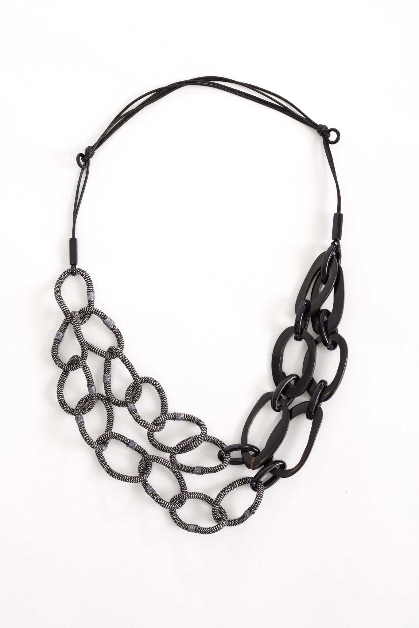 Naya Silver Tread Necklace