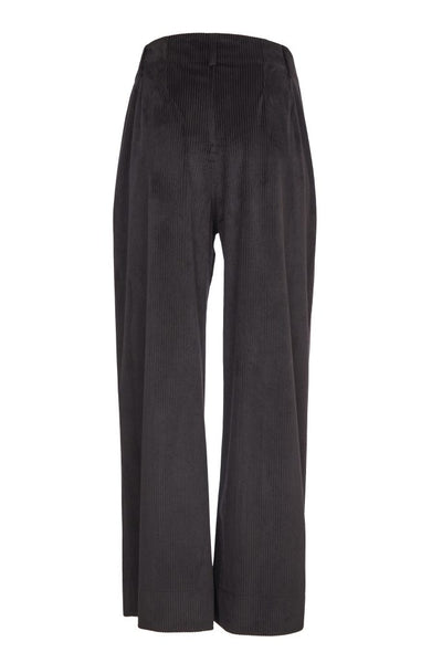 Naya Cord Wide Leg Trouser With Front Patch Pocket