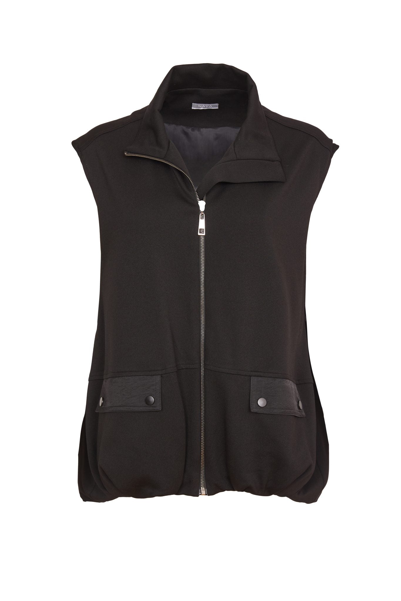 Naya High Neck Zip Waistcoat