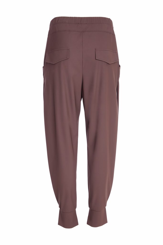 Naya Tuck Trouser-Cocoa