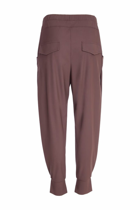 Naya Tuck Trouser-Cocoa
