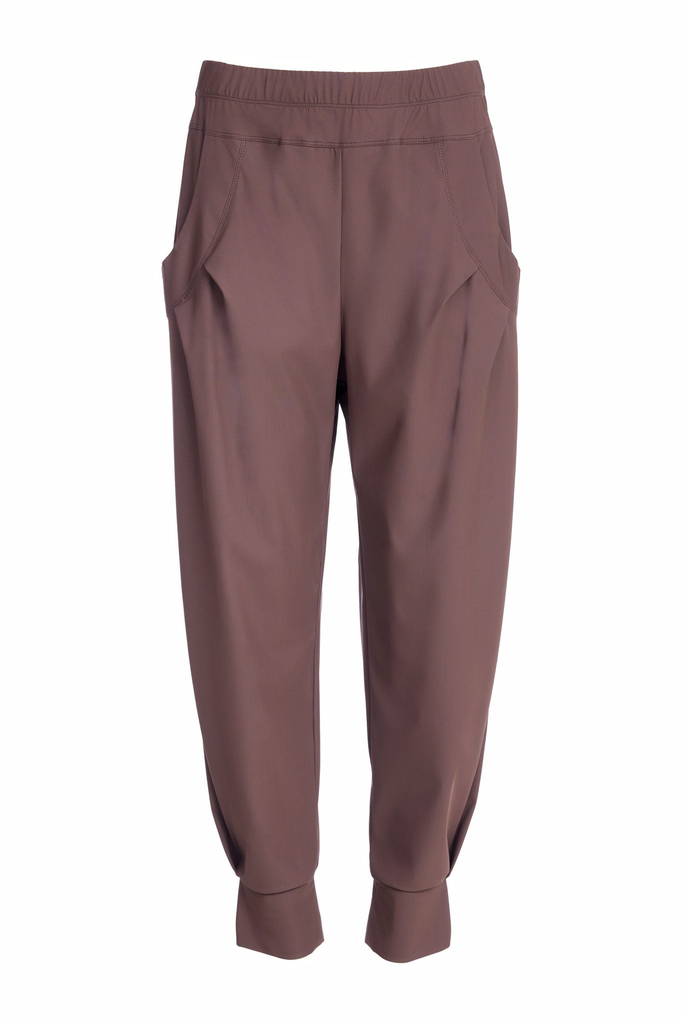 Naya Tuck Trouser-Cocoa