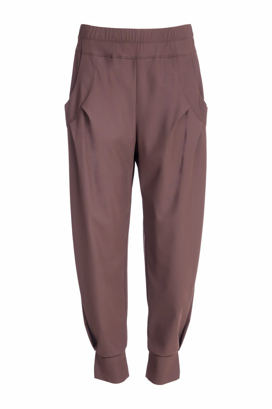 Naya Tuck Trouser-Cocoa
