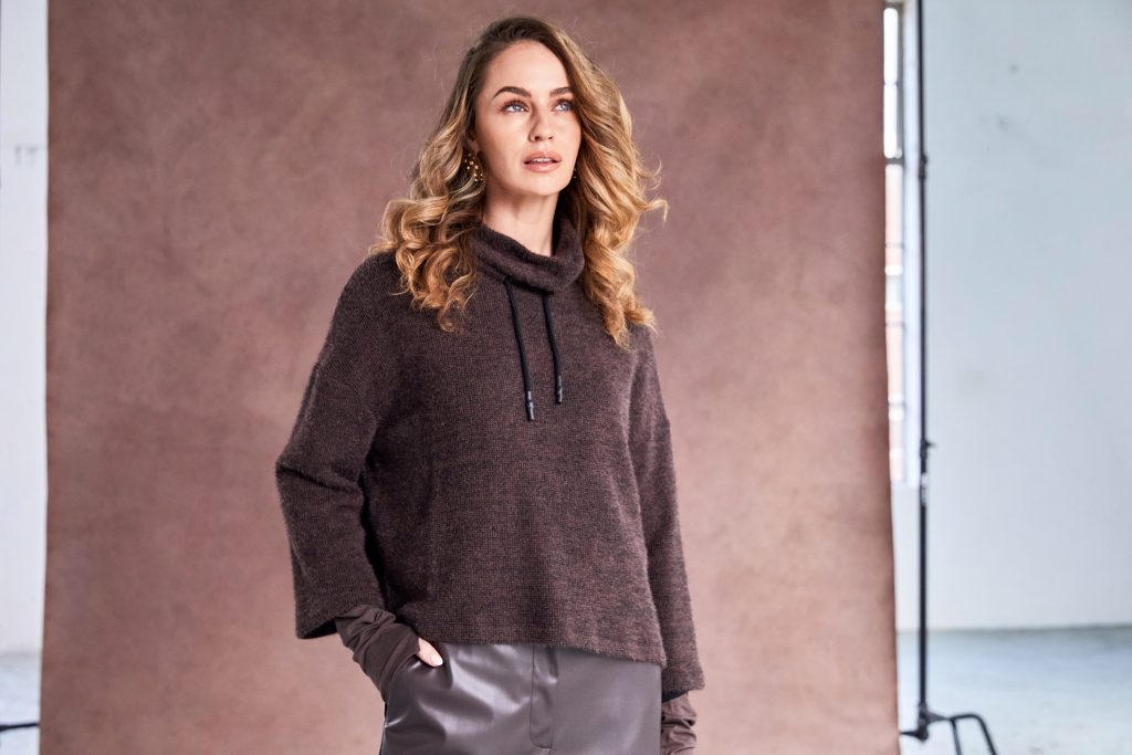 Naya Mohair Look Knit