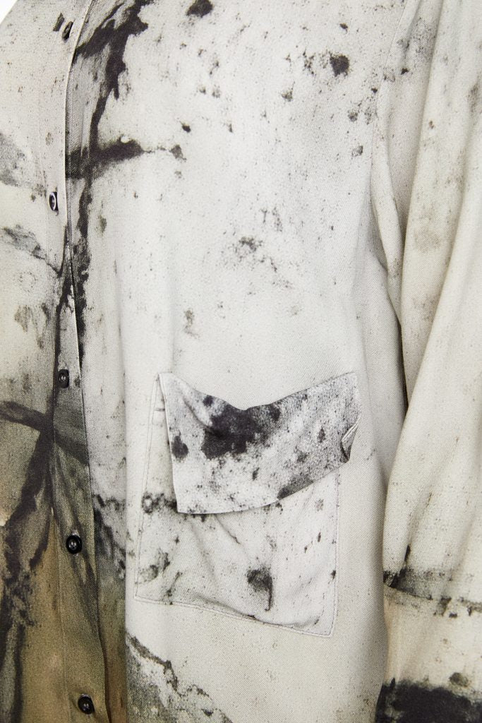 Naya Abstract Two Tone Shirt