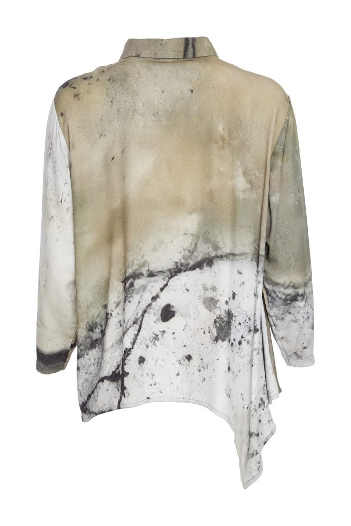 Naya Abstract Two Tone Shirt