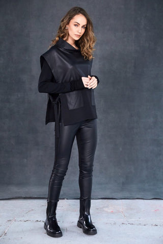 Naya Leatherette Legging