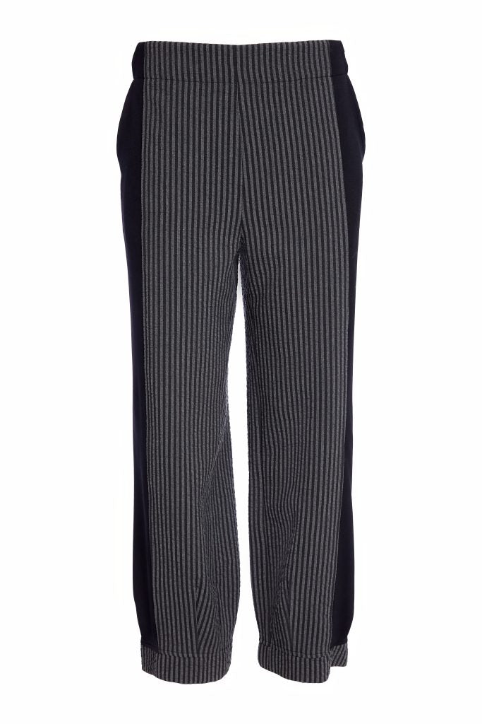Naya Striped Trouser With Side Panel