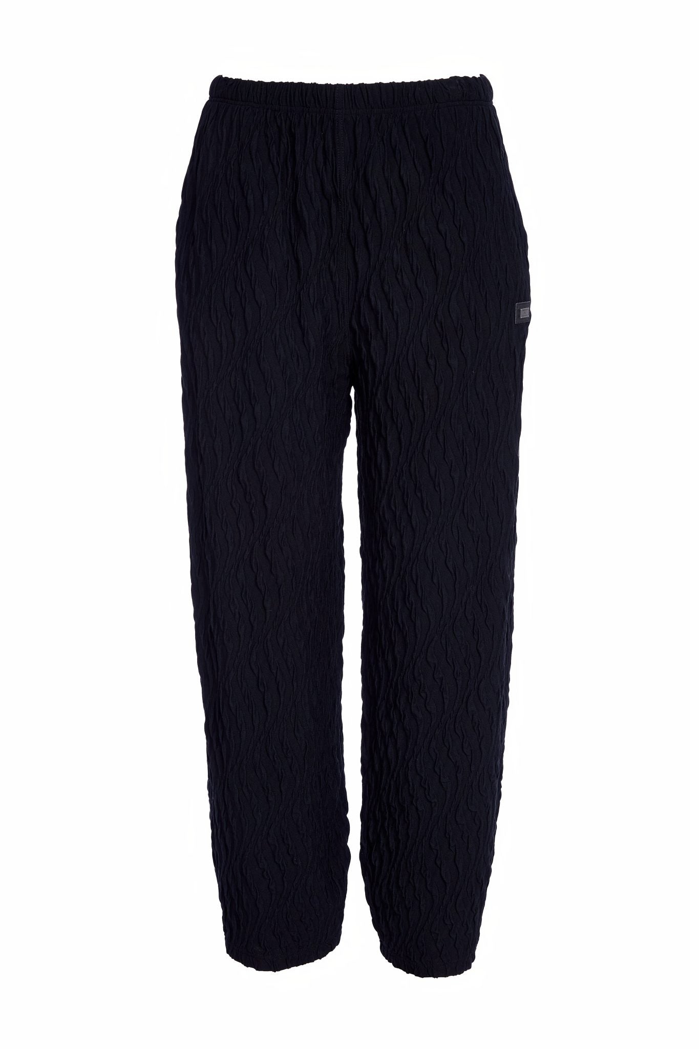 Naya Embossed Knit Soft Pull Up Trouser