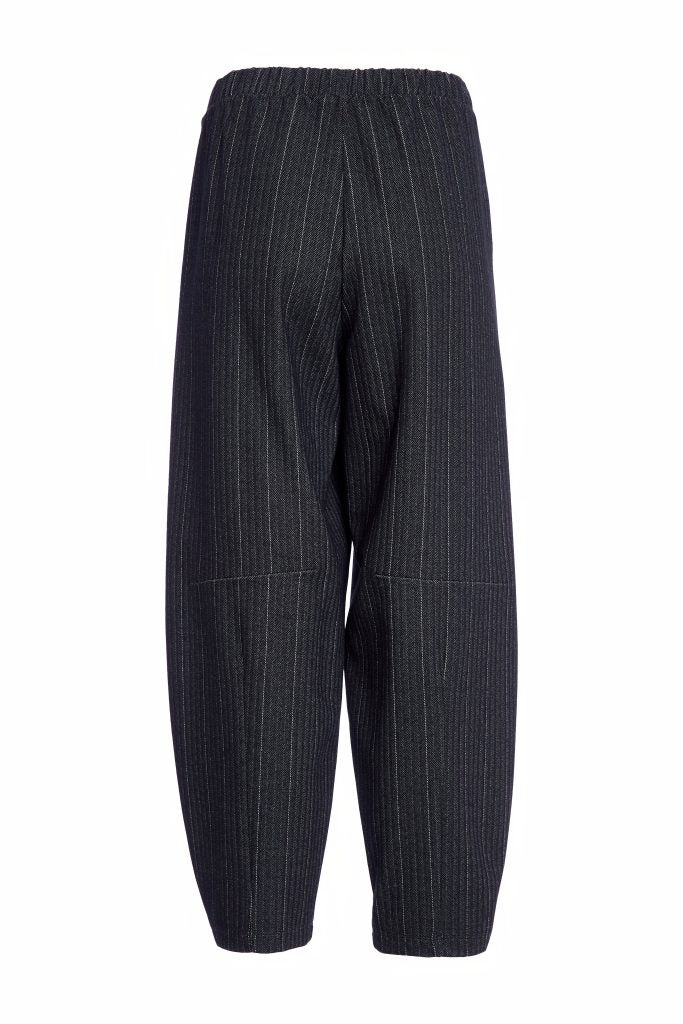 Naya Pin Stripped Pull Up Trouser