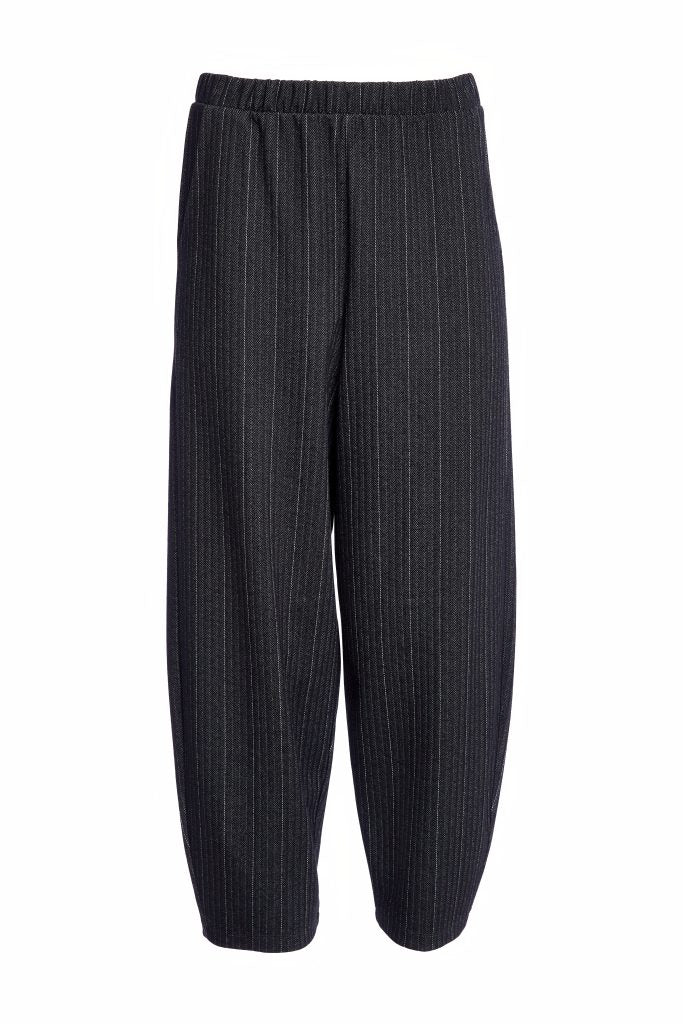 Naya Pin Stripped Pull Up Trouser