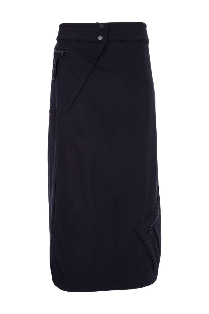 Naya Panelled Skirt With Stud at Waist