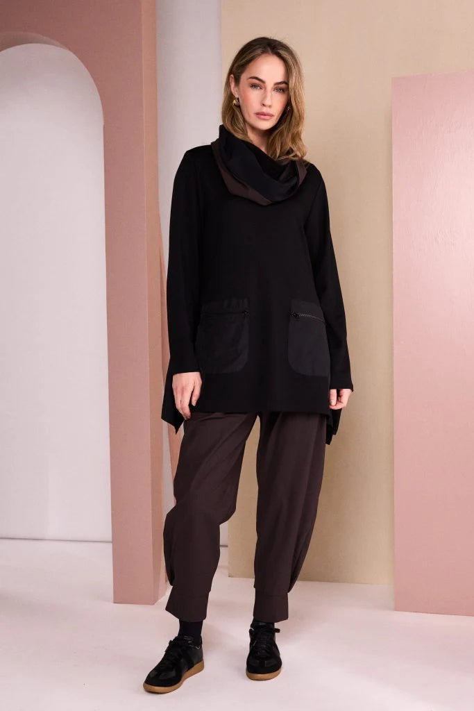 Naya Cuff Trouser Choko