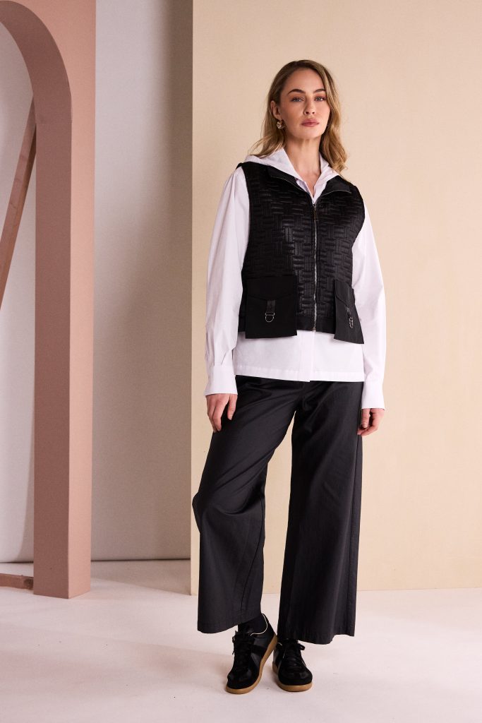 Naya Quilted Waistcoat With Pocket
