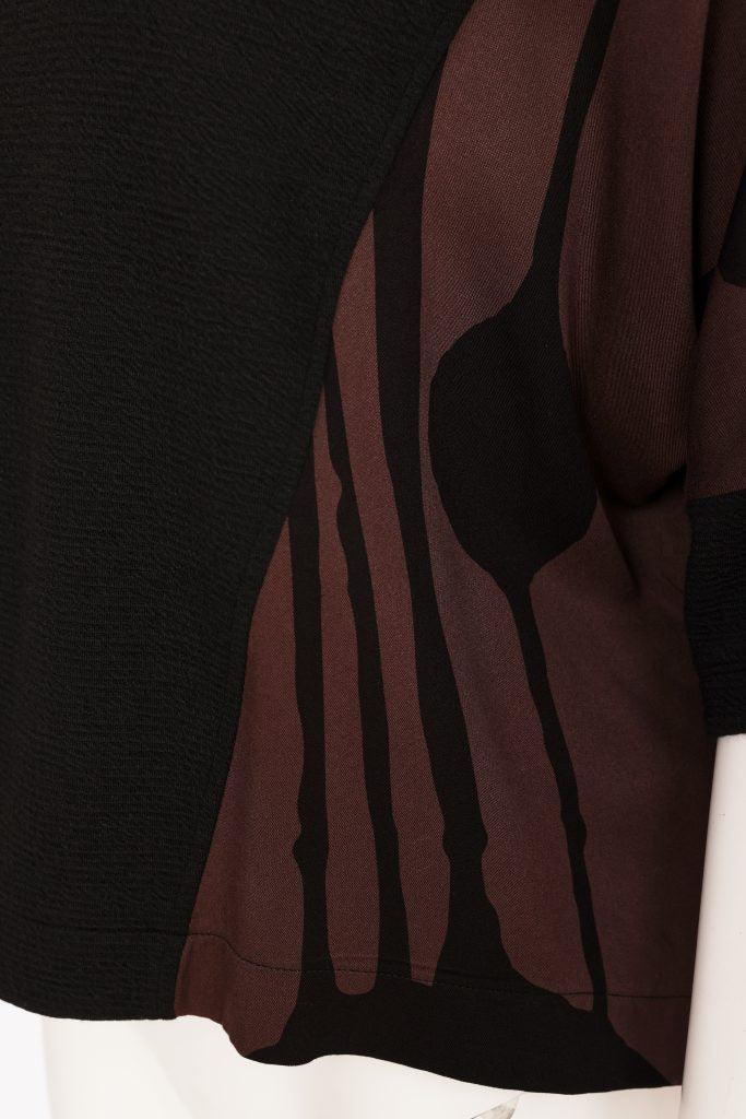 Naya Round Neck Top With Print