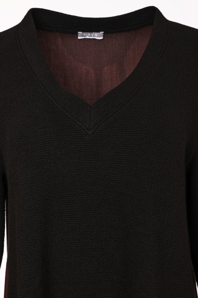 Naya Vee Neck Top With Print