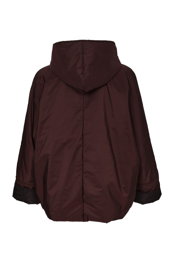 Naya Hooded Jacket With Contrast Zip