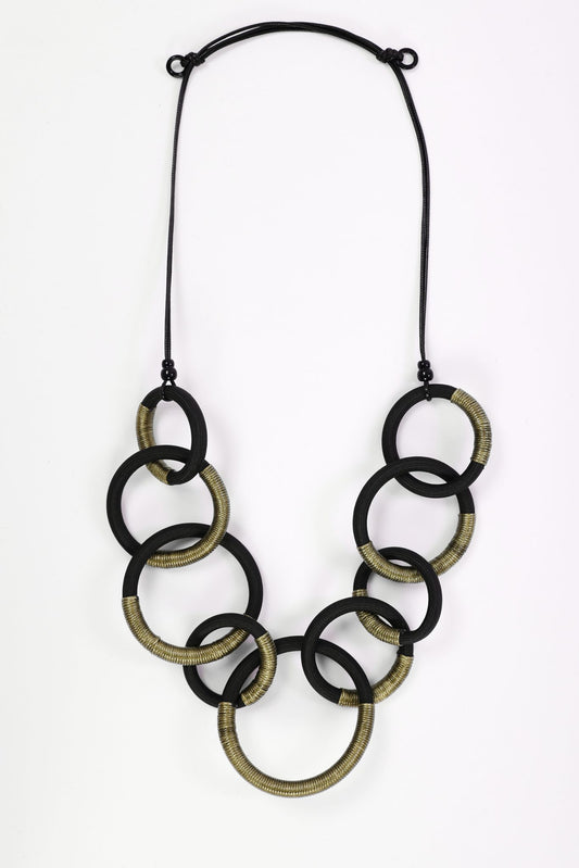 Naya Multi Colour Loop Necklace
