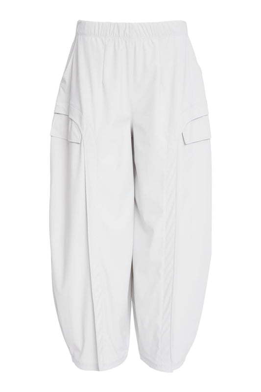 Naya Balloon Shape Trouser With Curve Panel Ash