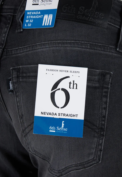 6th Sense Nevada Jeans-New  Grey