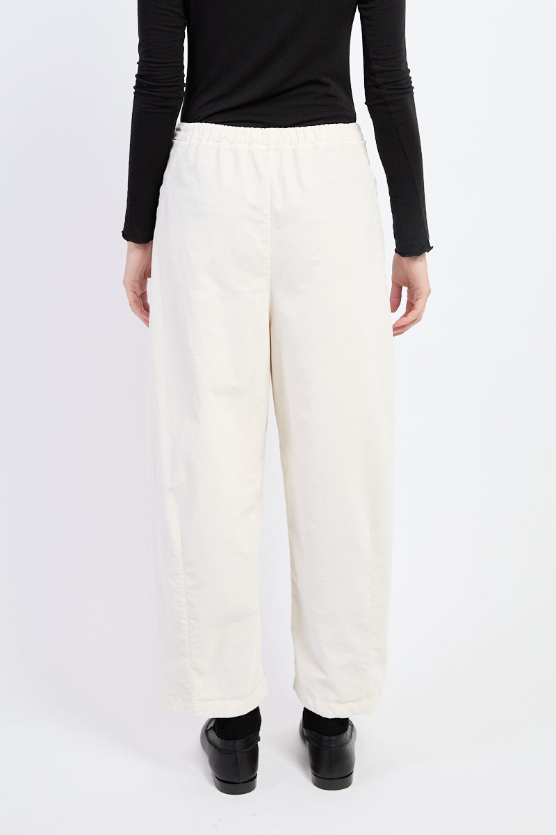 Neirami Egg Shaped Trousers Ivory
