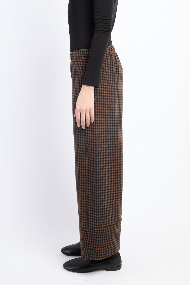 Neirami Brush Check Trousers