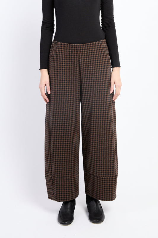 Neirami Brush Check Trousers