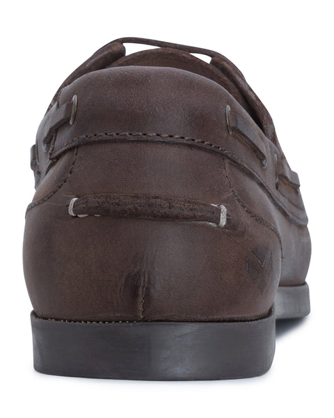 Hoggs of Fife Deck Shoe Waxy Brown