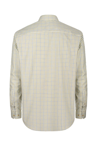 Hoggs Of Fife Inverness Cotton Shirt- Navy/Olive