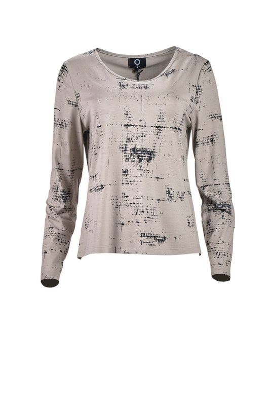 My Soul Print Top Sand