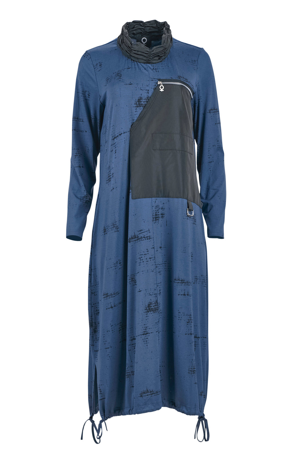 My Soul Print Dress- Blue