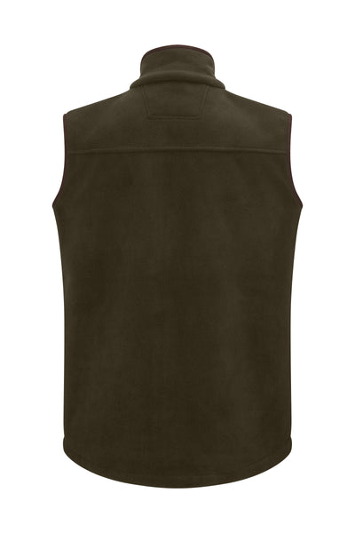 Hoggs Of Fife Woodhall Fleece Gilet Green