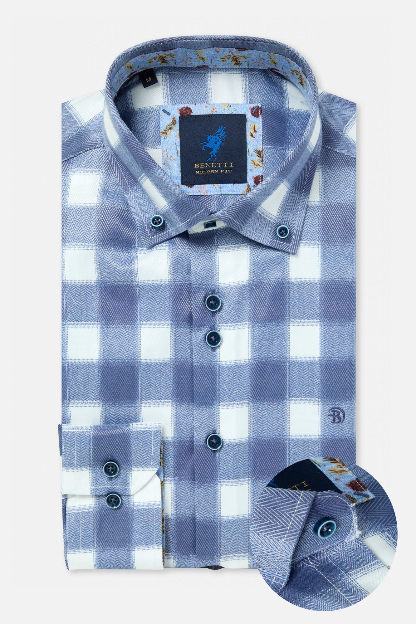 Benetti Paris Shirt Cobalt