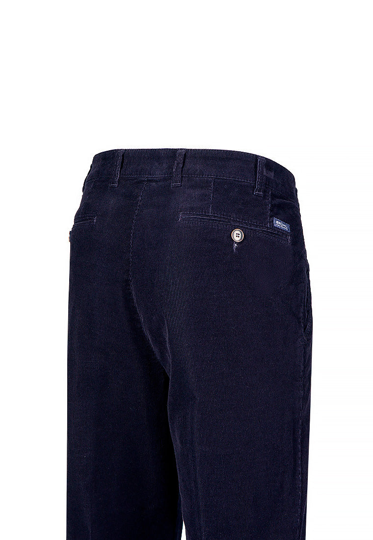 Bruhl Parma Corduroy Trousers Navy